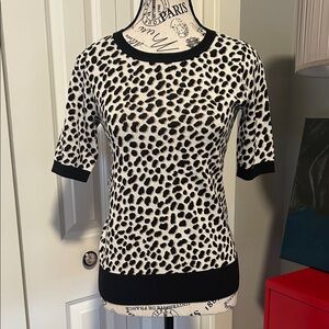 NWOT Leopard Print Women's Top by Ann Taylor